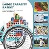Barbella Adult Tricycle, 24/26 inch 7 Speed 3 Wheel Bikes for Adults, Comfort Low Step-Through Trike Bike with Large Basket for Seniors, Women, Men for Recreation, Shopping, Exercise, Cyan-Wider #4