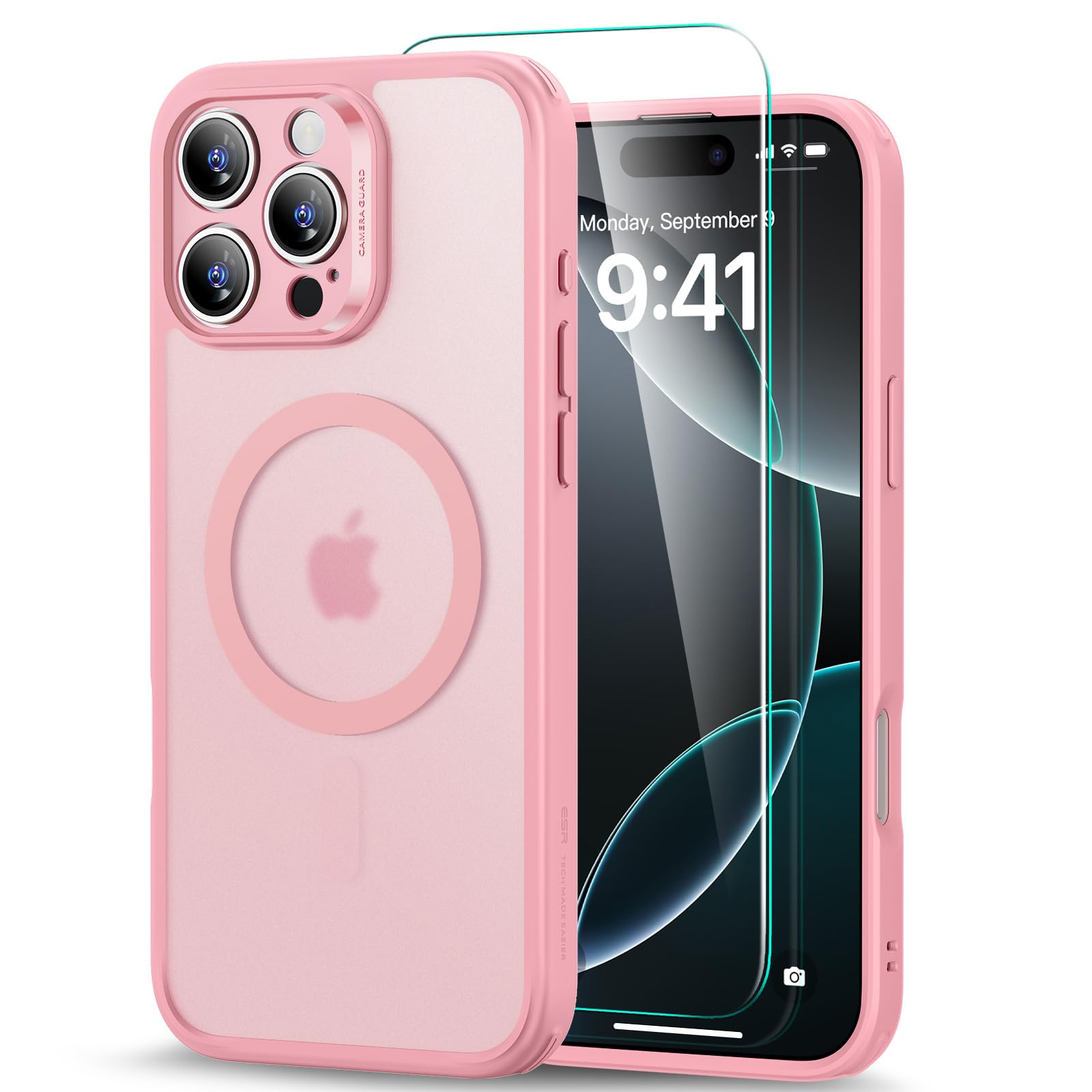 Amazon.co.jp: ESR iPhone 16 Pro ケース【米軍MIL規格・Magsafe対応