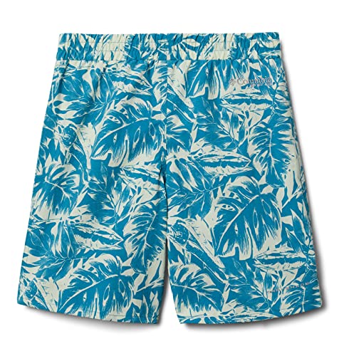 Columbia Toddler Boys Super Backcast Short, Deep Marine Hawaiian Throwback, 4T #TOP1