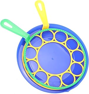 Alipis Toddler Outdoor Playset Bubble Wands Set Big Bubbles Wand Funny Bubbles Maker with Tray Funny Bubbles Maker Bubble Party Pack Bulk Bubble Making Toys Party Favors 3pcs Kids Outdoor Playset