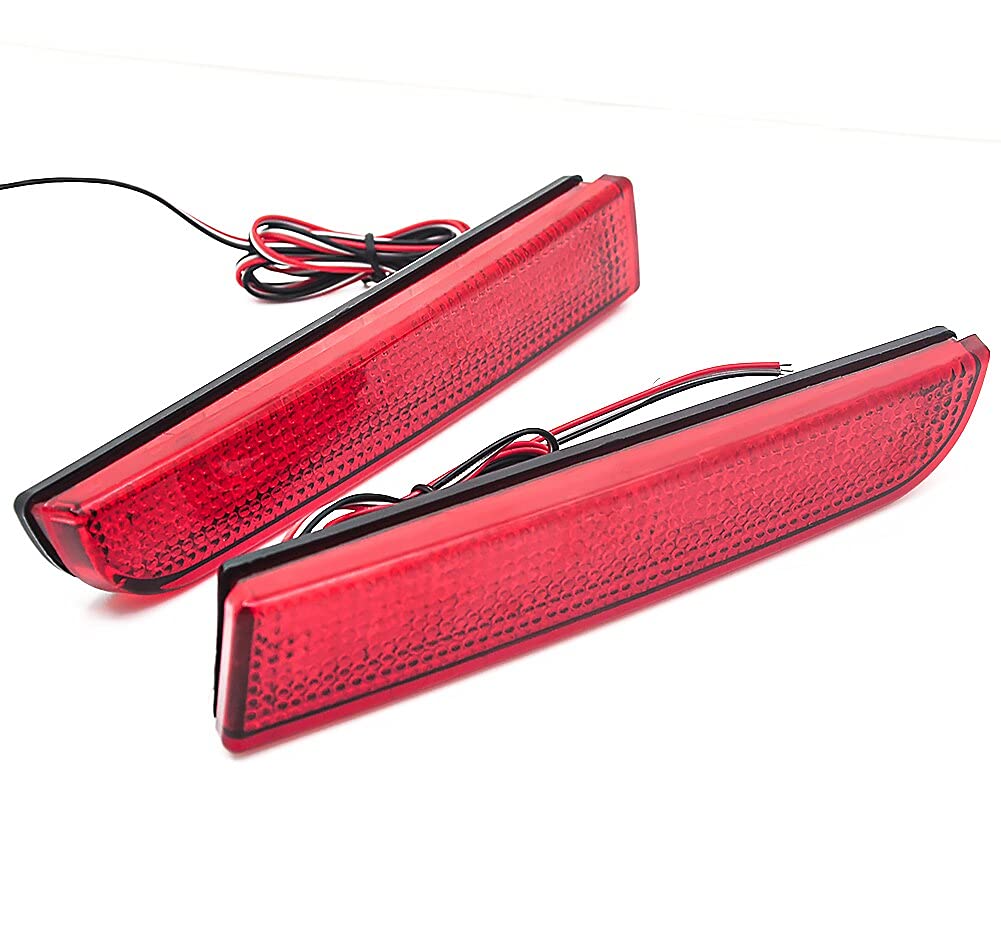 LED Bumper Reflector Lights for Mitsubishi Lancer Evo X Outlander For Tail/Brake Turn Signal Lights & Rear Fog Lamps