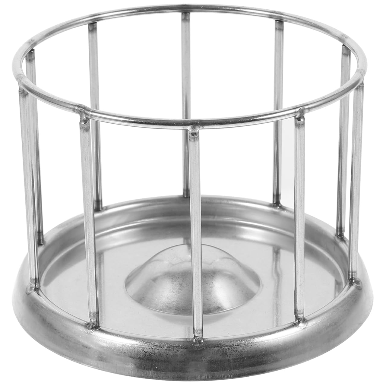 Cabilock Distributeur de Nourriture en Acier Inoxydable pour Tortues et Reptiles avec capacité - Élégant Bol de Nourriture avec Finition Fine pour terrariums et Cages pour Animaux de Compagnie