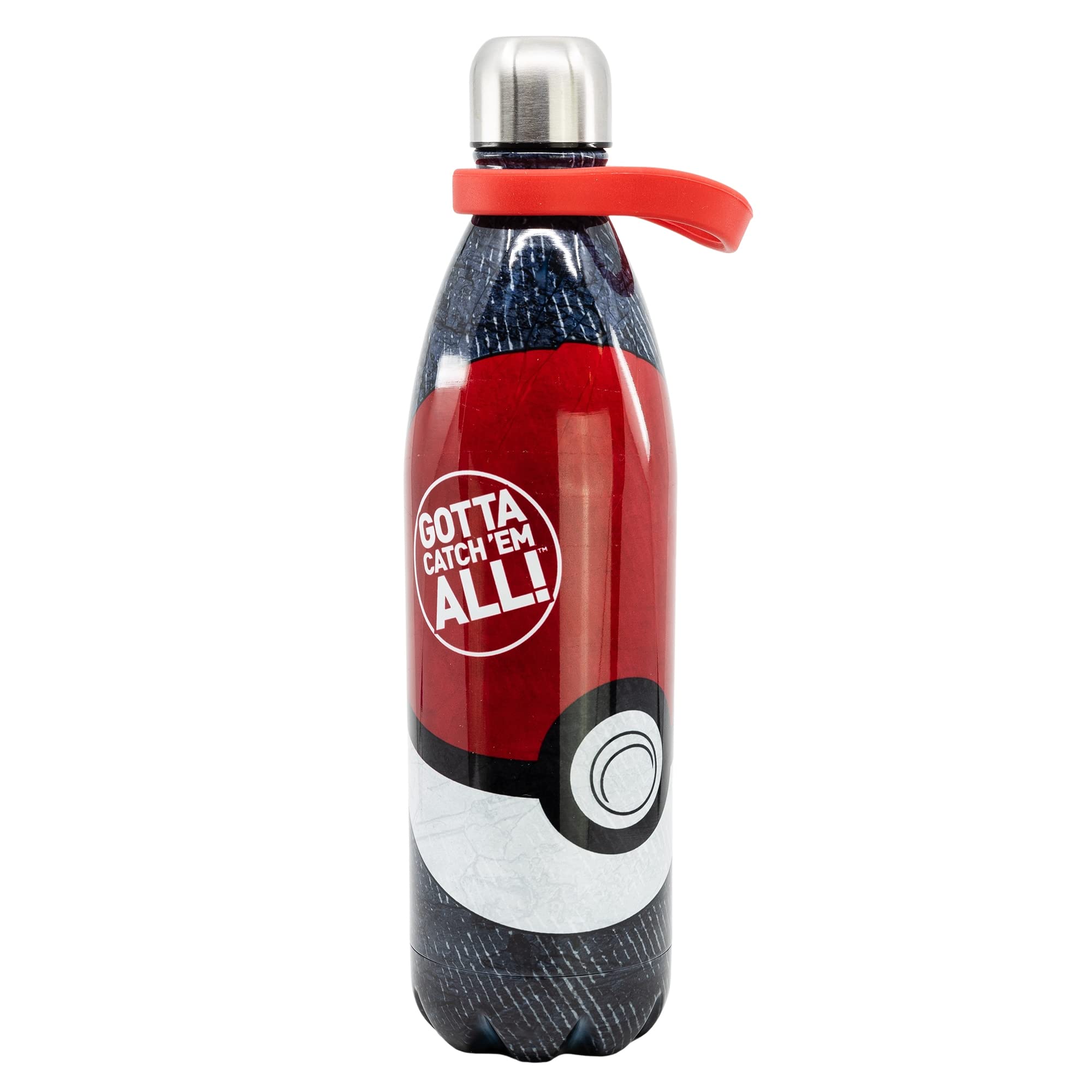 Pokemon Thermo-Wasserflasche mit großem Fassungsvermögen, 1 Liter