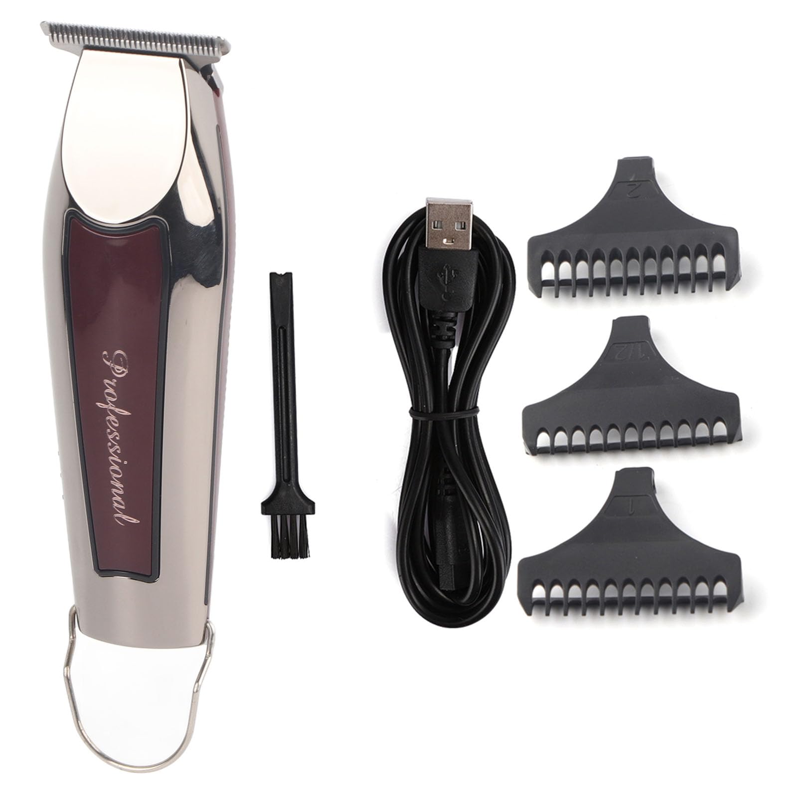 Tagliacapelli Elettrico, Tagliacapelli Professionale Tagliacapelli Modellante Rasoio Intaglio con Ricaricabile Usb(USB)