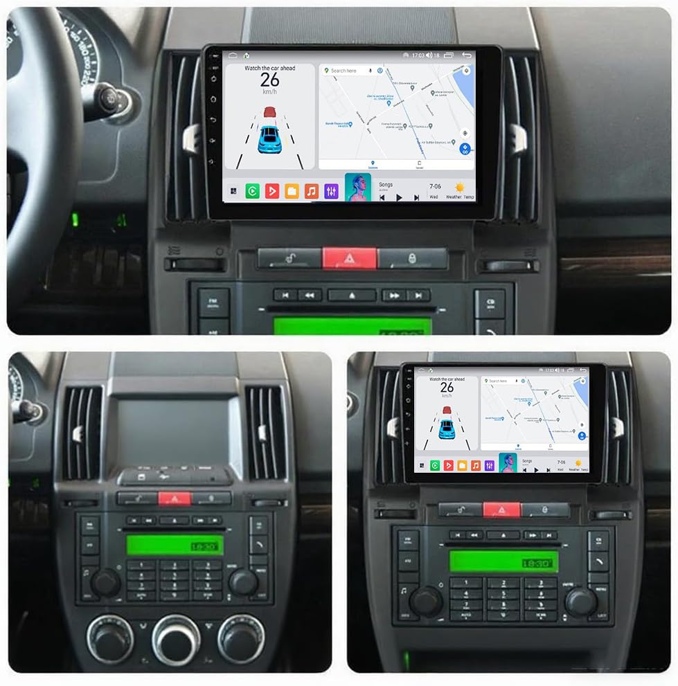 Cartablet Multimedia de 9'' con Android Auto para viajar en tu Freelander 2 2