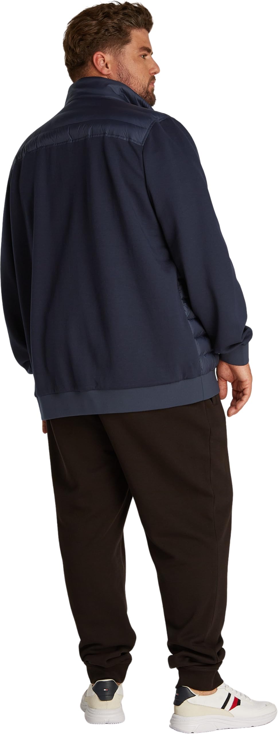 Tommy Hilfiger Bluza z zamkiem błyskawicznym Mężczyźni Bt-mix Stojak Na Media Cllr-b Mw0mw39138