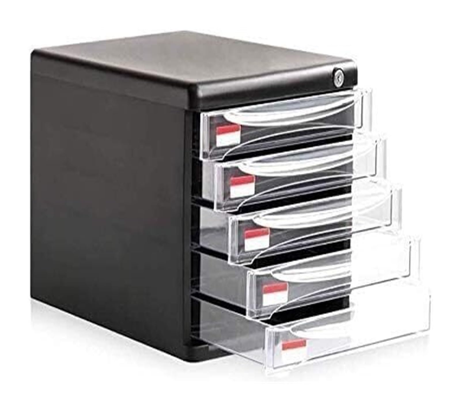 Grande schedario con cassetto di archiviazione con comoda serratura per archiviazione dati Office Manager