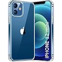 TheGiftKart Ultra-Hybrid Crystal Clear Back Case Cover for iPhone 12 Mini | Shockproof Design | Hard Back Cover Case for iPhone 12 Mini (PC & TPU, Transparent) gallery image