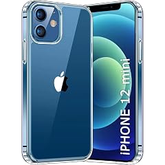 TheGiftKart Ultra-Hybrid Crystal Clear Back Case Cover for iPhone 12 Mini | Shockproof Design | Hard Back Cover Case for iPhone 12 Mini (PC & TPU, Transparent)