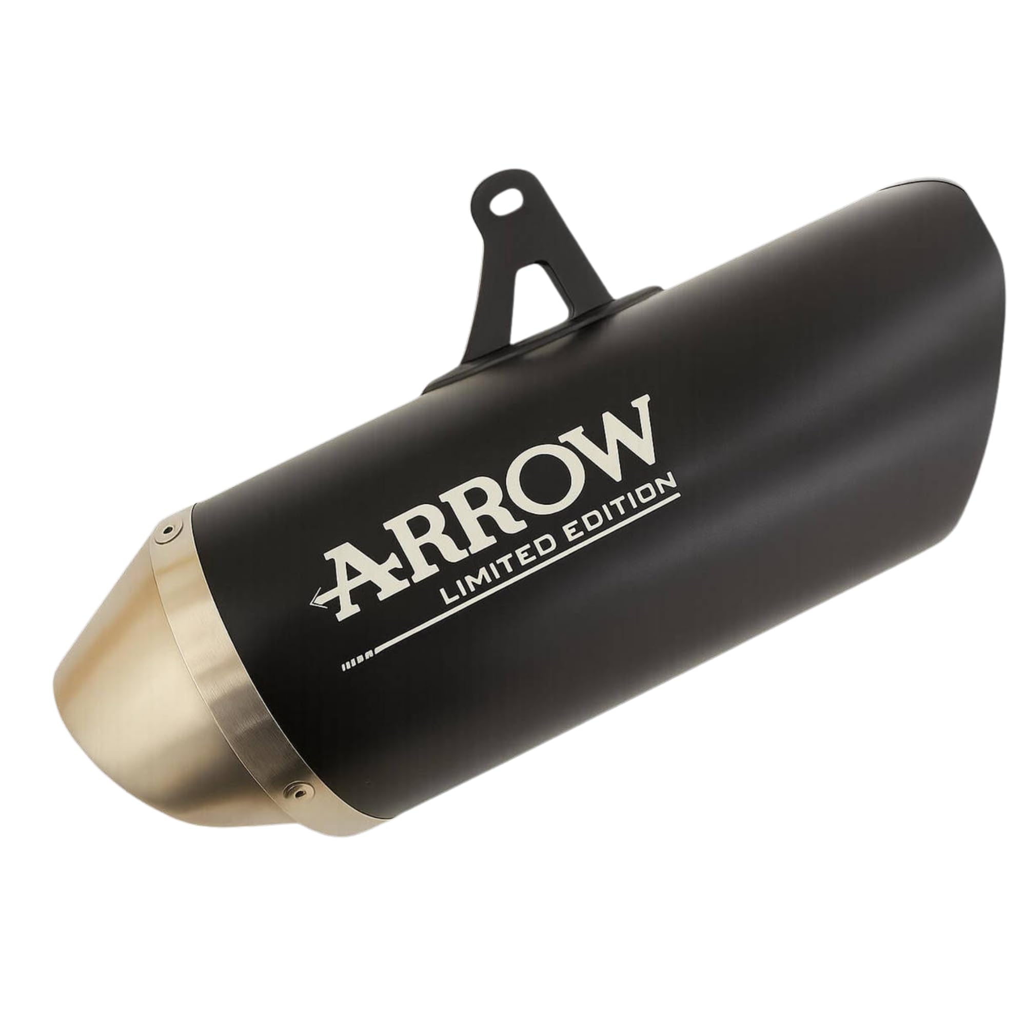 Arrow Edizione Limitata Terminale Di Scarico In Alluminio Nero Compatibile con modello Honda Xl 750 Transalp 2025