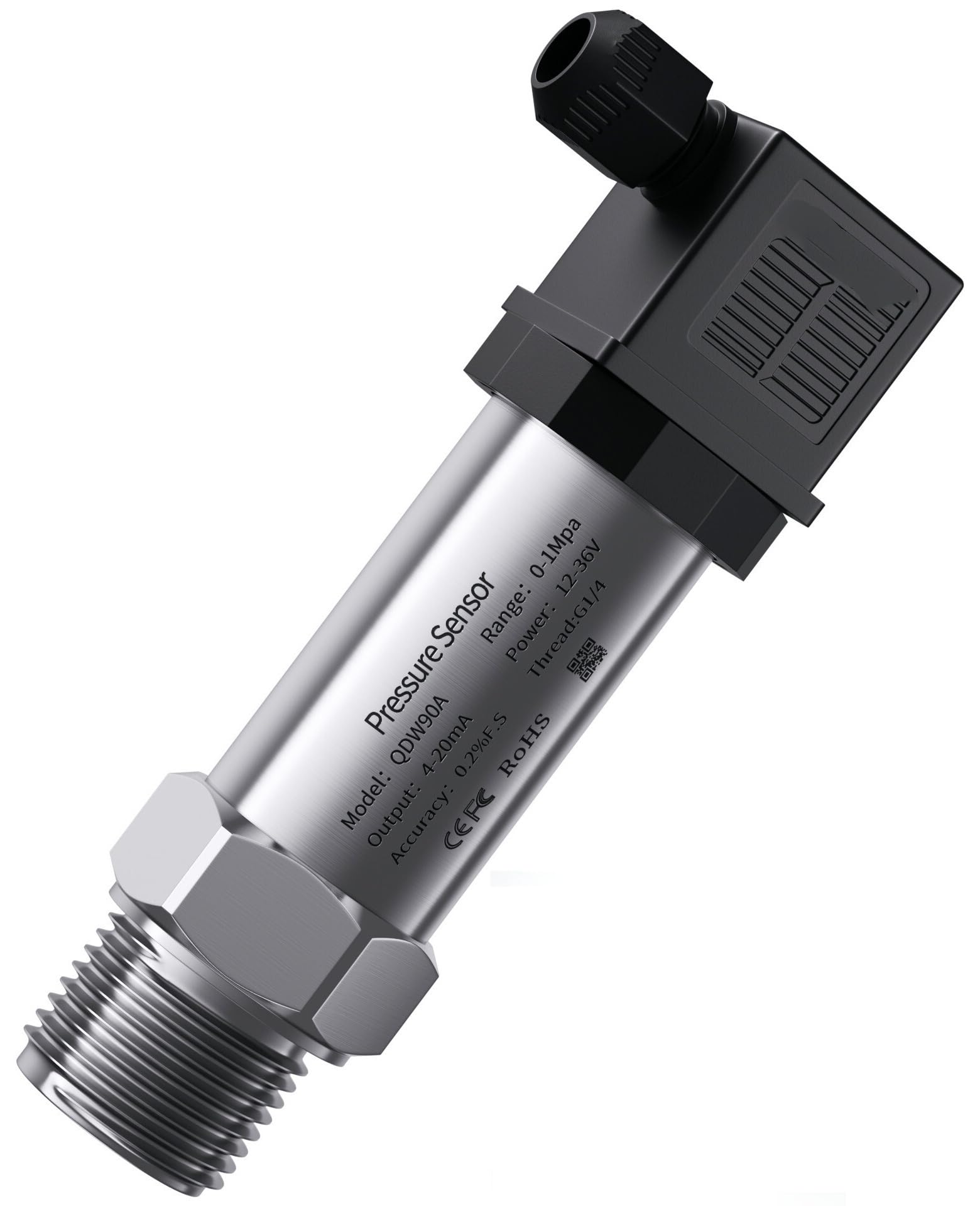 Transductor de presión 4-20mA RS485 0-10V 0-5V 1-5V 0,5-4,5V 0-3,3V Sensor de presión 10kPa 1.6Mpa 100psi 4-20mA Transmisor de presión(4-20mA G1-4,0-1.6Mpa)