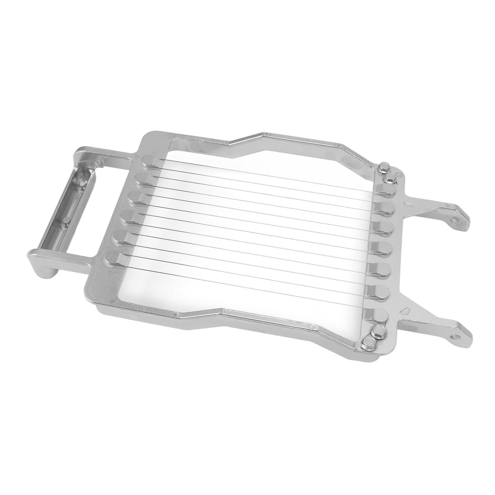 Edelstahl-Käseschneider, Brot, Käse, tragbares Küchenwerkzeug zum Schneiden von Blockkäse, Obst, Gemüse, Fleisch, mit Griff aus Aluminiumlegierung, langlebig (10mm)