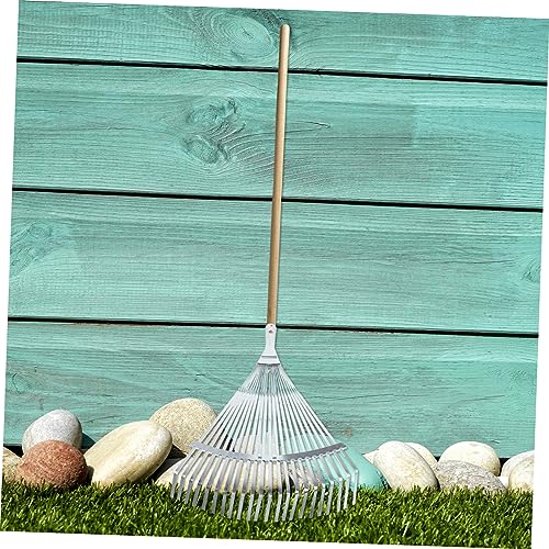 WHAMVOX Ancinho De Folhas De Aço De Alto Carbono Para Jardinagem Cabeça De Ancinho De Metal Ancinho