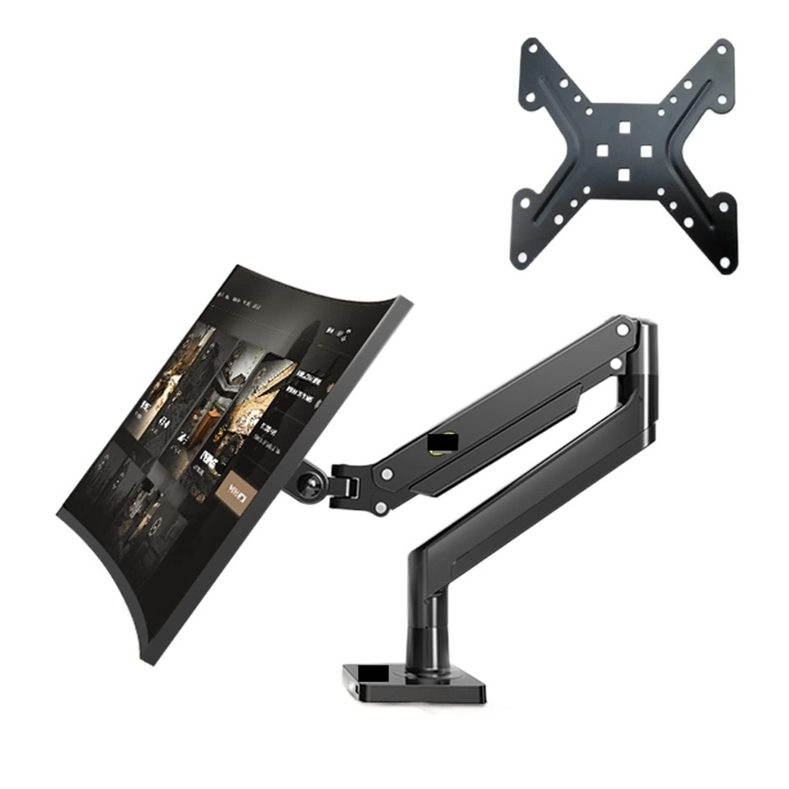 Soporte de Monitor G40 para Organizar tu Escritorio con Pantalla de Arco o Monitor Plano