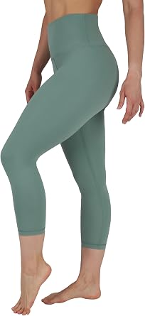 Yogalicious High Waist Buttery Soft Lightweight Capri Leggings High Rise Workout Yoga Pants for Women