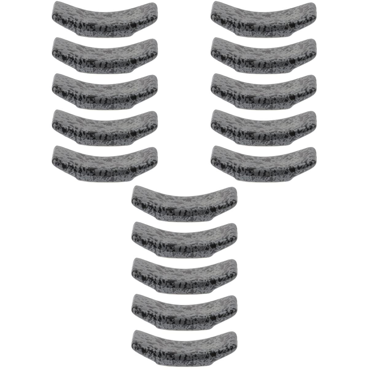 Support de baguettes, support de 15 pièces, support d'oreiller, supports de fourchettes, porcelaine, céramique, style de cuisine, restaurant, vaisselle, cuillère, calligraphie, support pour la maison