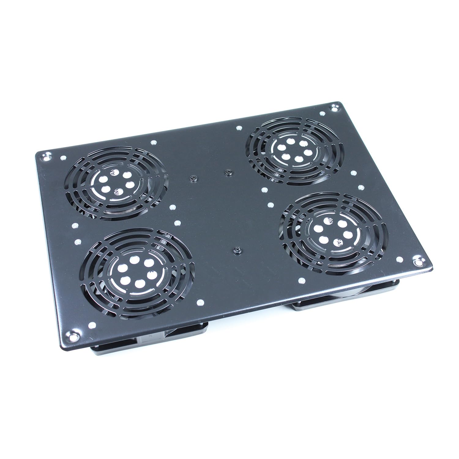 KIMEX Bloc 4 Ventilateurs de Toit pour Rack et Baie de Brassage 19''