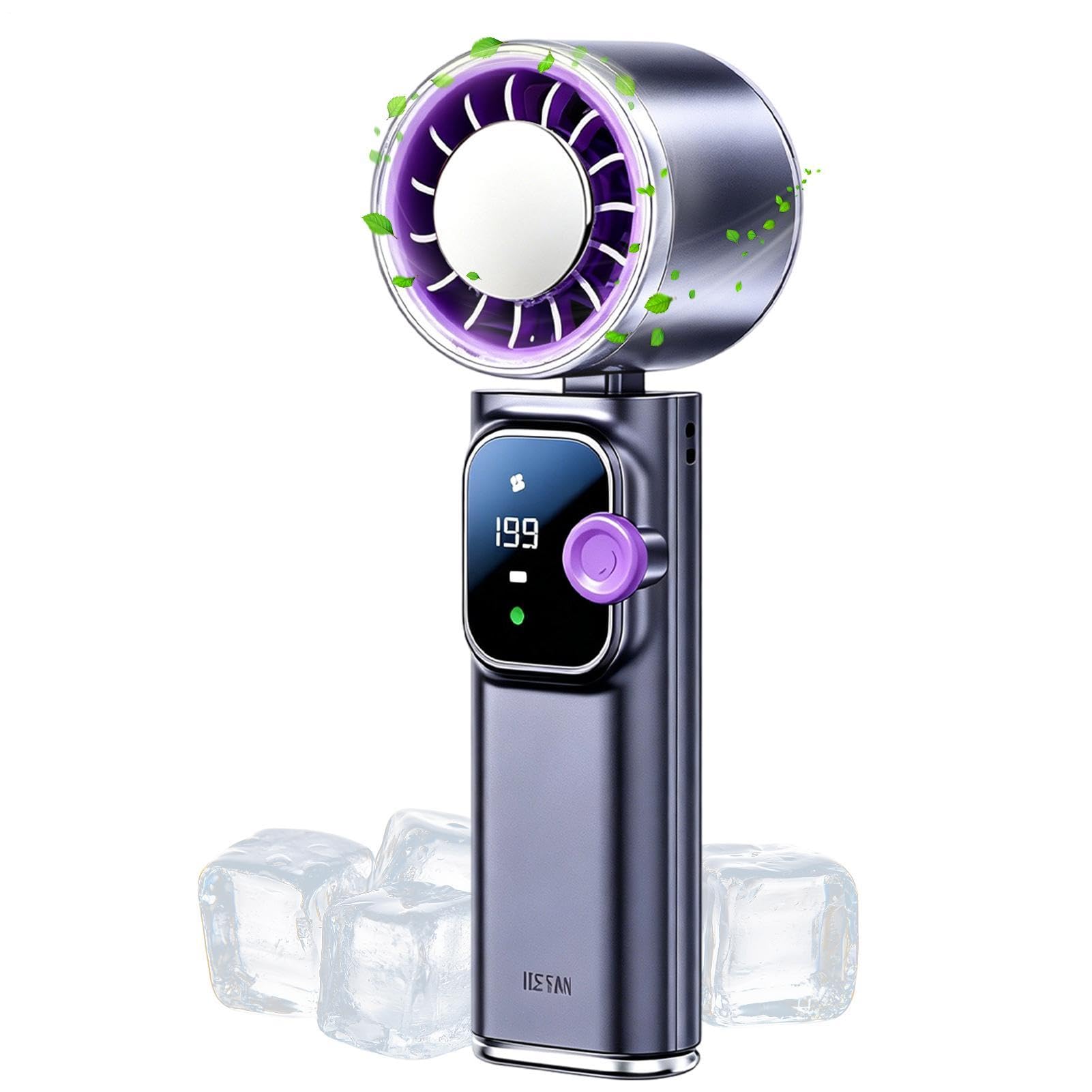 Ventilateur portable rechargeable pour rester au frais lors de vos activités en extérieur