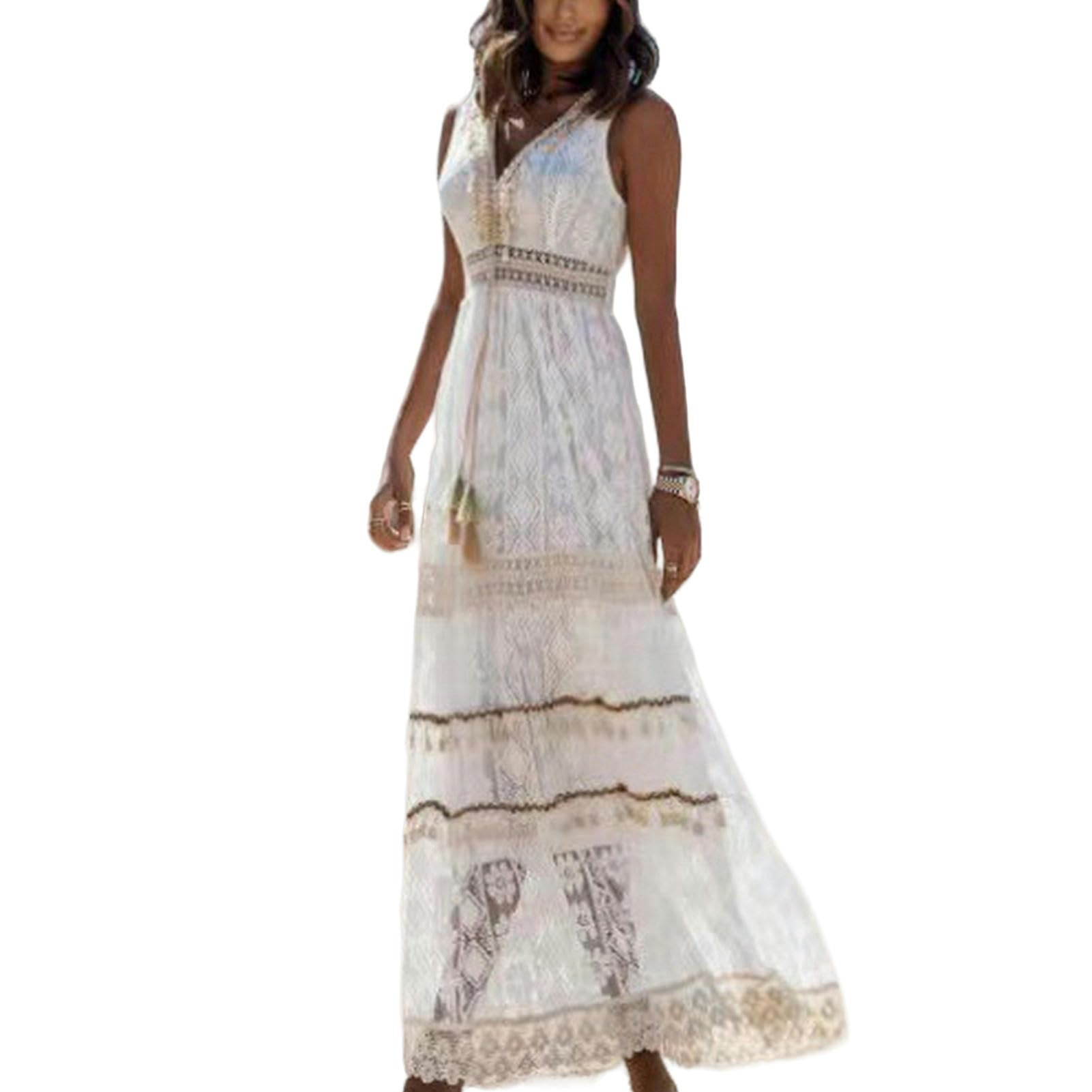 Vestito Donna Estivo Gonna Lunga Bosomiya Vestito da Donna Femminile