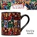 Silver Buffalo Marvel Comics Grid Ceramic Coffee Mug, 14-Ounces