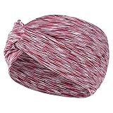 Elástico y flexible: capaz de servir como diadema, banda para el pelo y muñequeras, mantiene tu cabello en el lugar adecuado mientras lavas la cara.