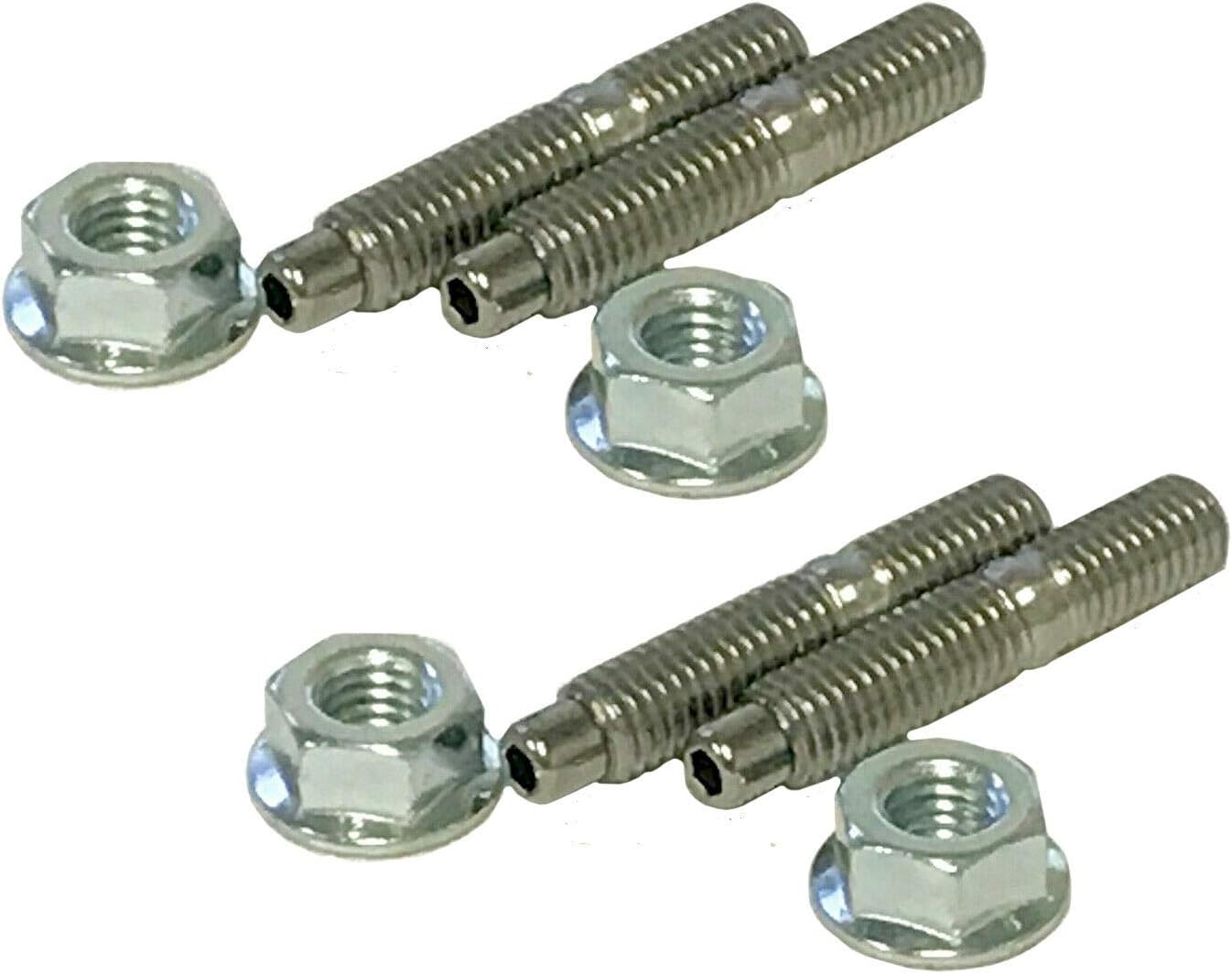 2 X New Heavy Duty Exhaust Head Pipe Stud Bolt Kits For 19992014 Honda 400EX 400X