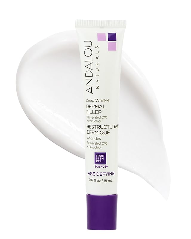 Andalou Naturals Creme para a Região dos Olhos e Linhas Faciais com Aloe Vera, 18 mL