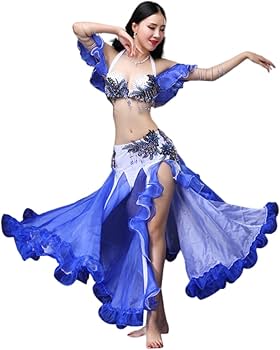 Amazon.co.jp: DEBLEベリーダンス衣装 社交ダンス 社交ダンス