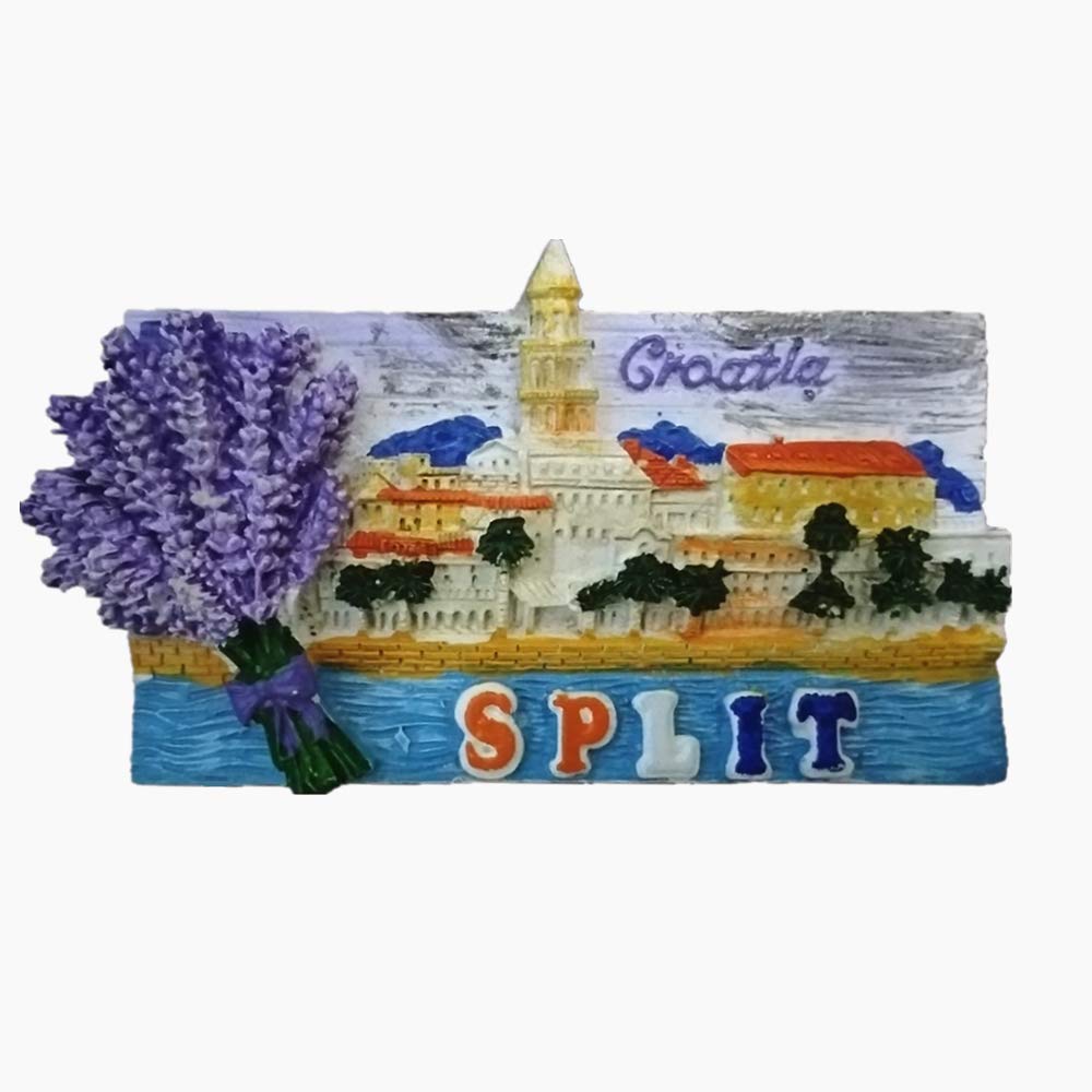 3D Split Croatia Fridge Magnet Souvenir Gift Refrigerator Magnetic Sticker Collection