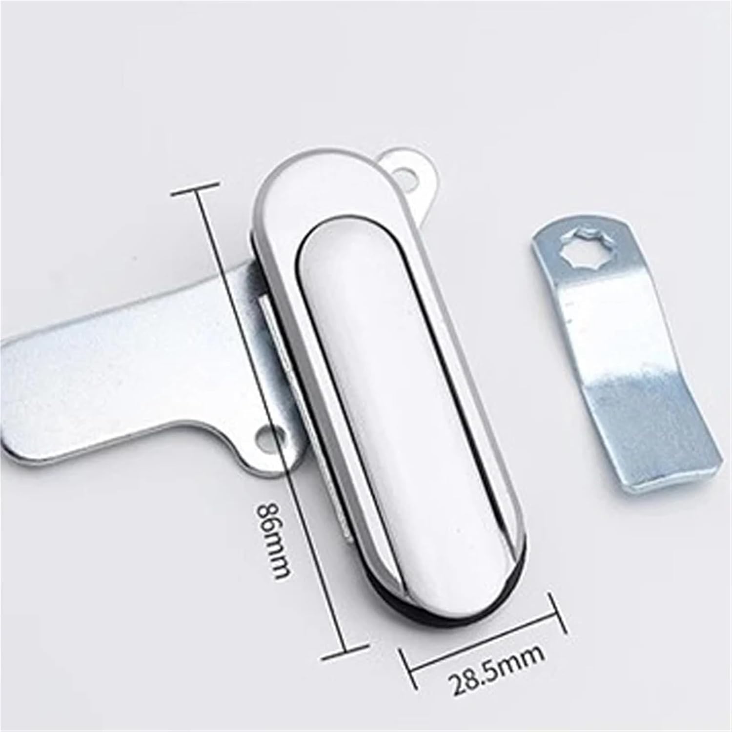 Aluminium Alloy AB403 Plane Cabinet Lock 3Set(3Sets-Without Key)