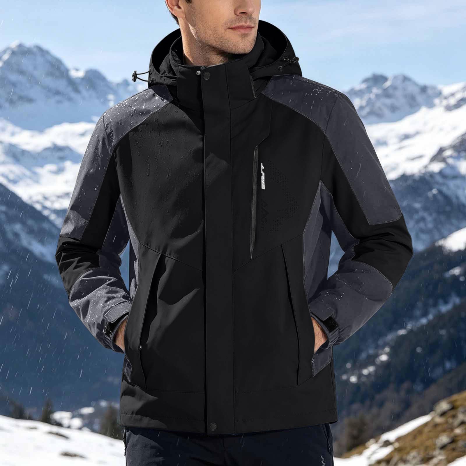 Regenjacke Herren Wasserdicht Wanderjacke Fahrradjacke Outdoor Sportjacke