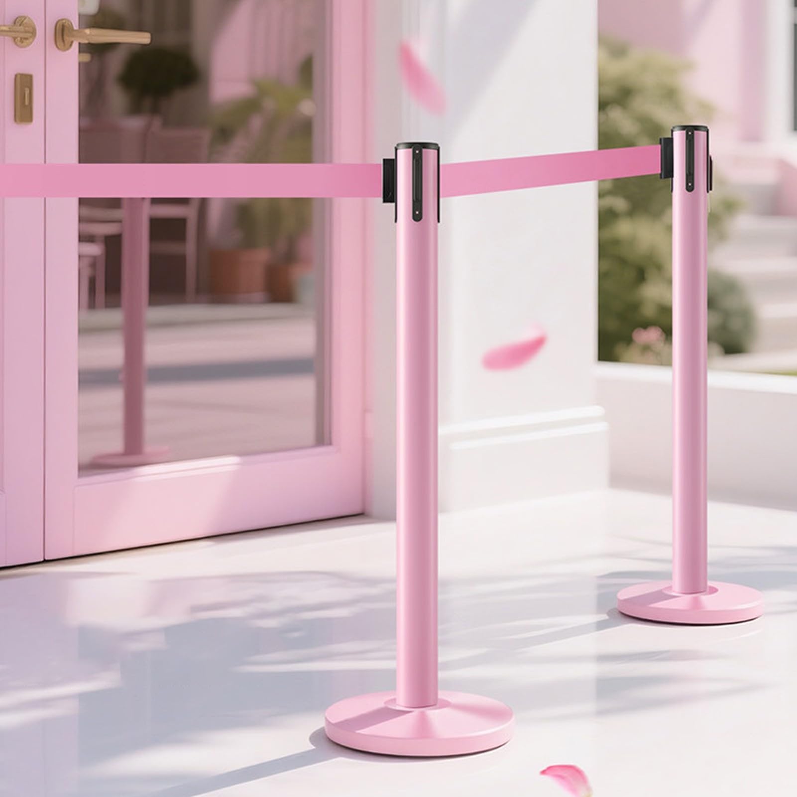 Stanchion for Il Controllo Della Folla Cintura Retrattile da 90 Cm