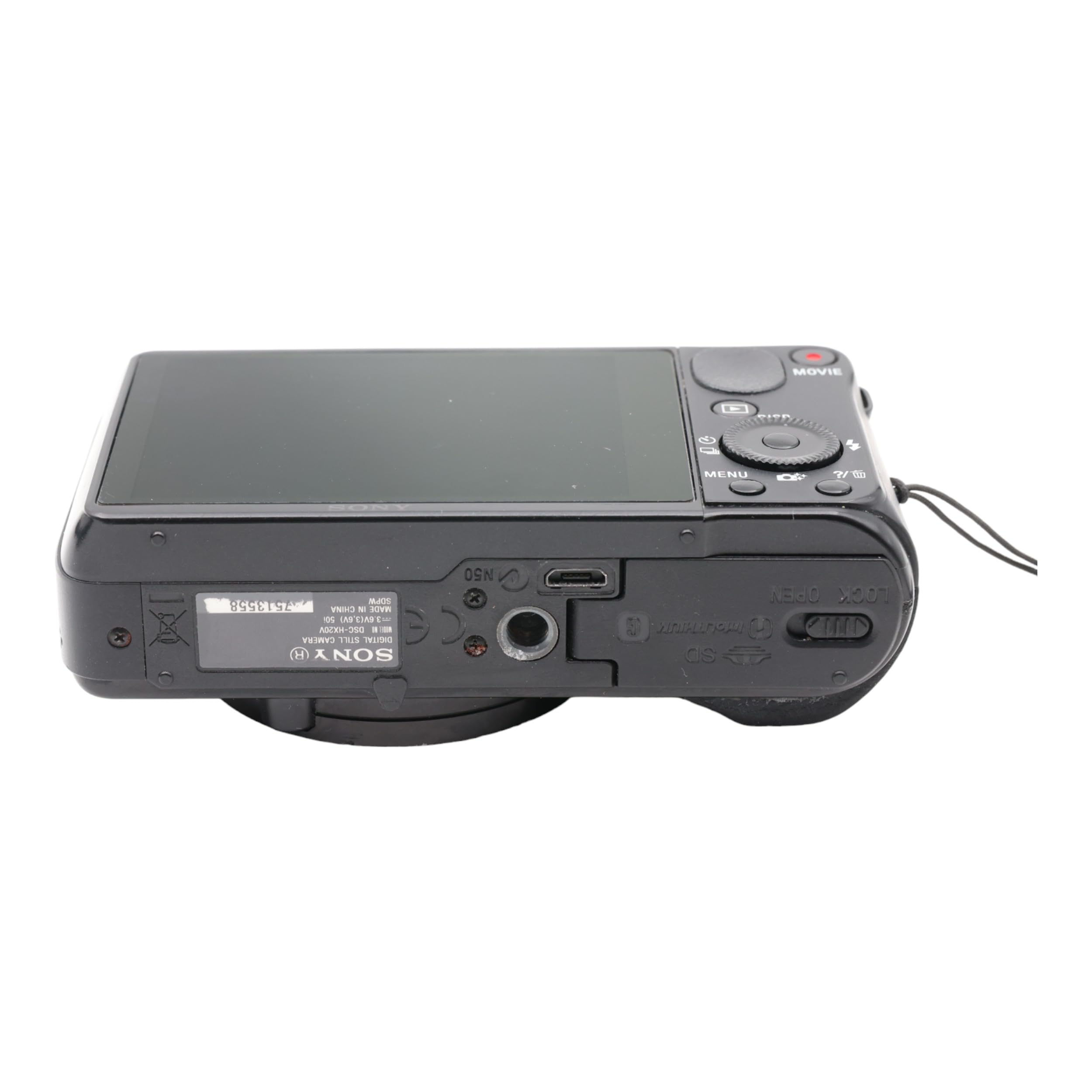 Sony DSC-HX20VB Cyber-shot Digitalkamera (18,2 Megapixel, 20-fach opt. Zoom, 7,5 cm (3 Zoll) Display, Schwenkpanorama) schwarz