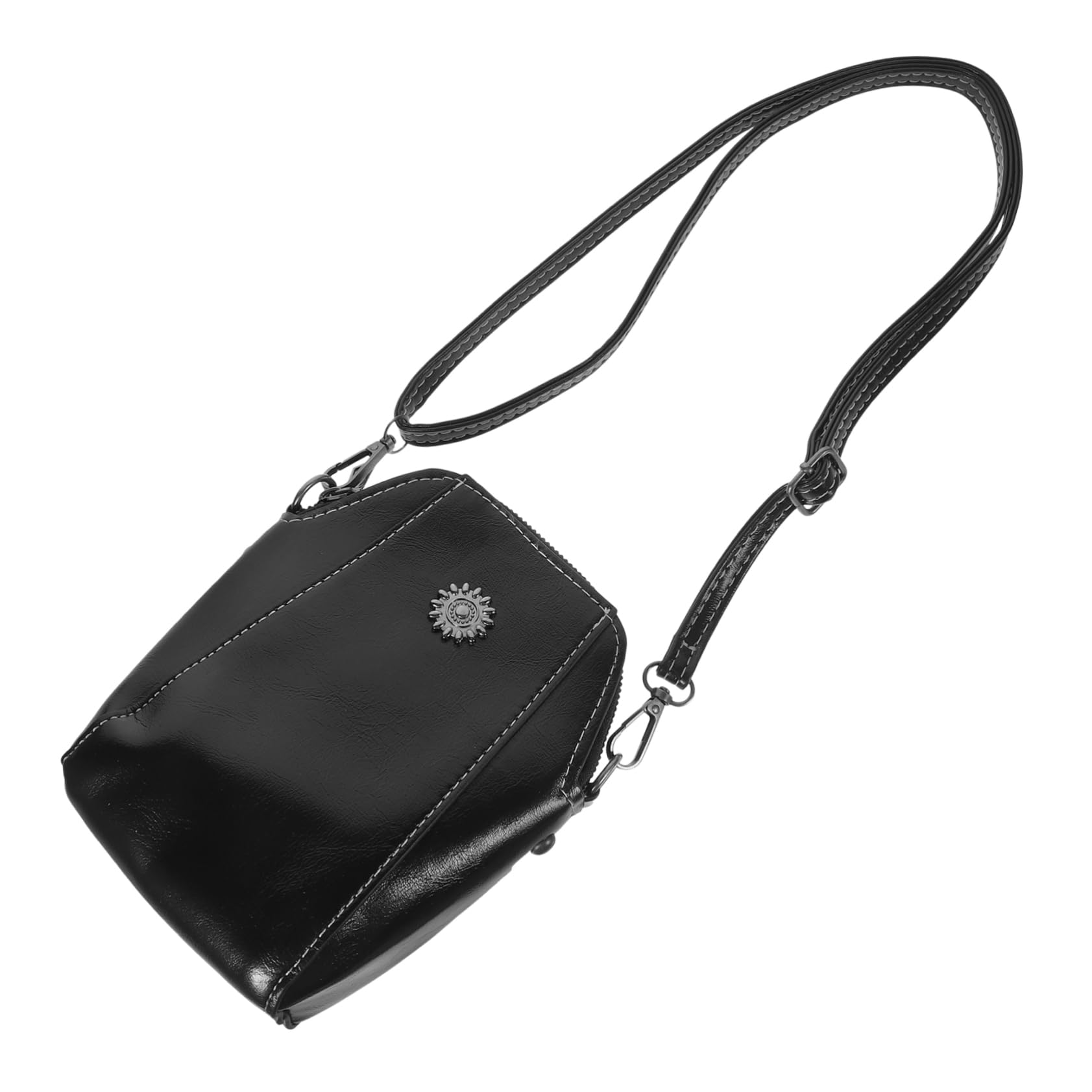 LIFKOME Mini Borsa Porta Cellulare Borsa Del Portafoglio Del Telefono Per Telefono a Tracolla Piccola Per Cellulare Piccola a Tracolla Pu Rosso
