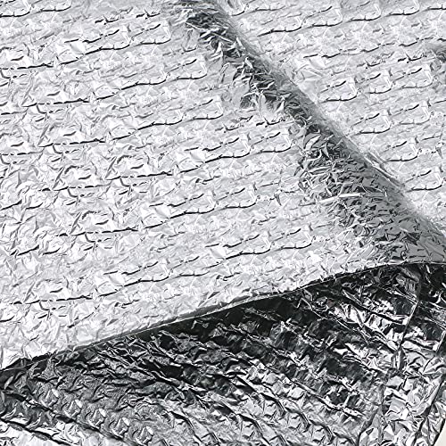 Rv Door Window Skylight Shade Foil Sunshield Reflective Window Cover Diy Rv Skylight Insulator Sunshield Blackout Reflective Cover Car Sunshade Protector With 16 Mm Tape (Silver, 120 X 24 Inches) #TOP4