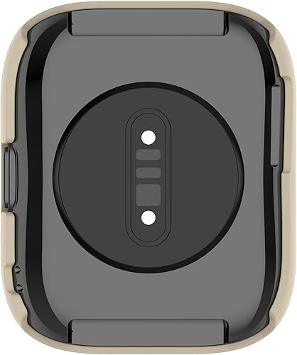 Miniatura 6 de RuenTech Protector de pantalla compatible con Amazfit Bip 5, funda protectora de policarbonato impermeable, película de vidrio templado HD integrada