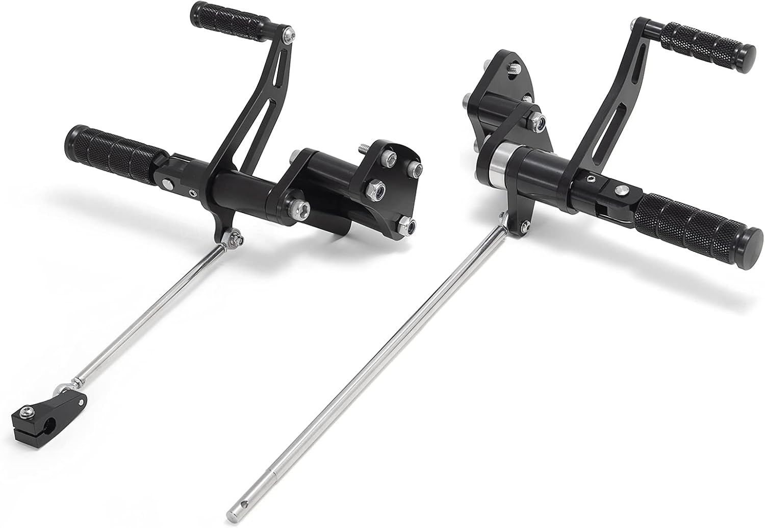 TOFR Forward Controls pegs Foot Controls kits Compatible with Harley Sportster XL 1200 883 2014-2022 (Black)