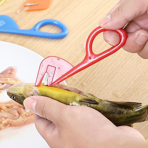 Miniatura 5 de DOITOOL Herramientas de intestino, 10 piezas, cortador de intestino de pollo, cuchillos de intestino de metal, abridores de intestino de pato con