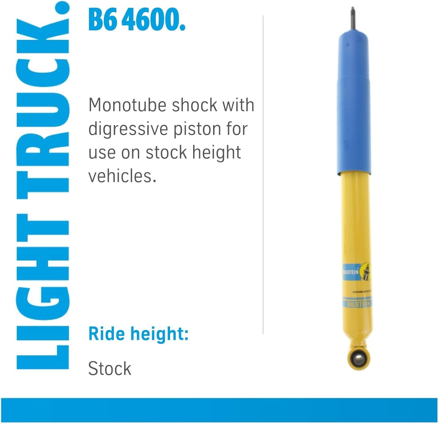 4600 Series Pair of Rear Monotube Shocks fits 2000 2006 Tundra | Includes TrendsAuto Decal | 24-185394