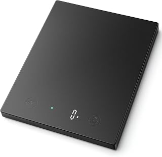 Homebuds 22lb/10kg Digital Food Scale in High Precision 0.1oz/1g, Our Own Kitchen Scale Professional Factory SINCE 2001, Home and Kitchen Essentials for Cooking and Baking, LED, 3*AAA Batteries, Black