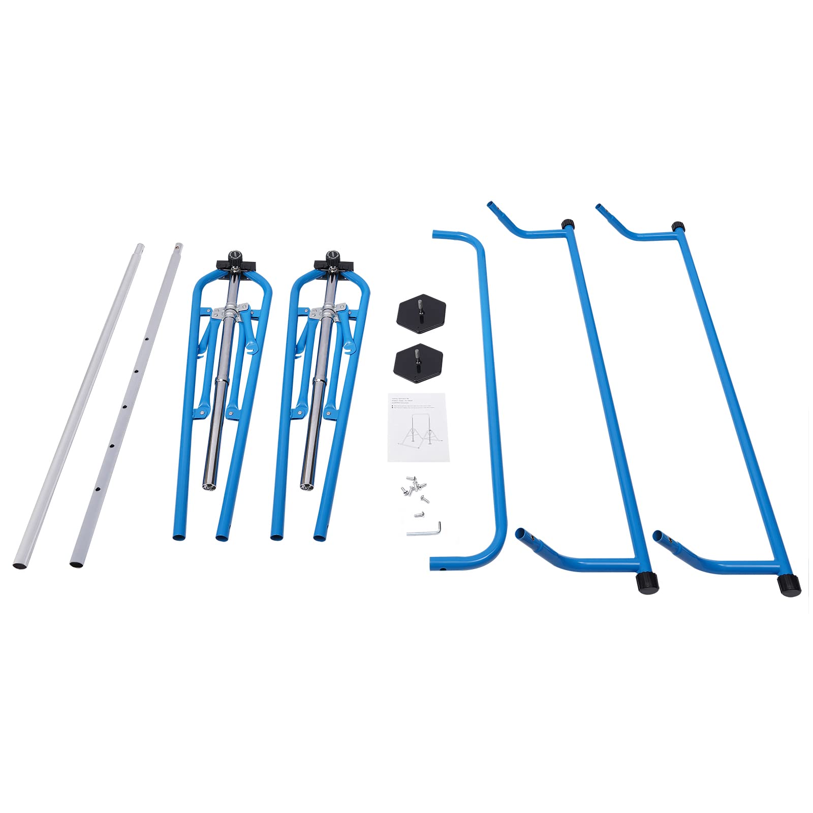 MBUYI Barra de gimnasia para niños con barra horizontal plegable ajustable, gimnasia para niños en interiores, sistema de estiramiento para el hogar, equipo de entrenamiento para el hogar, 220,5
