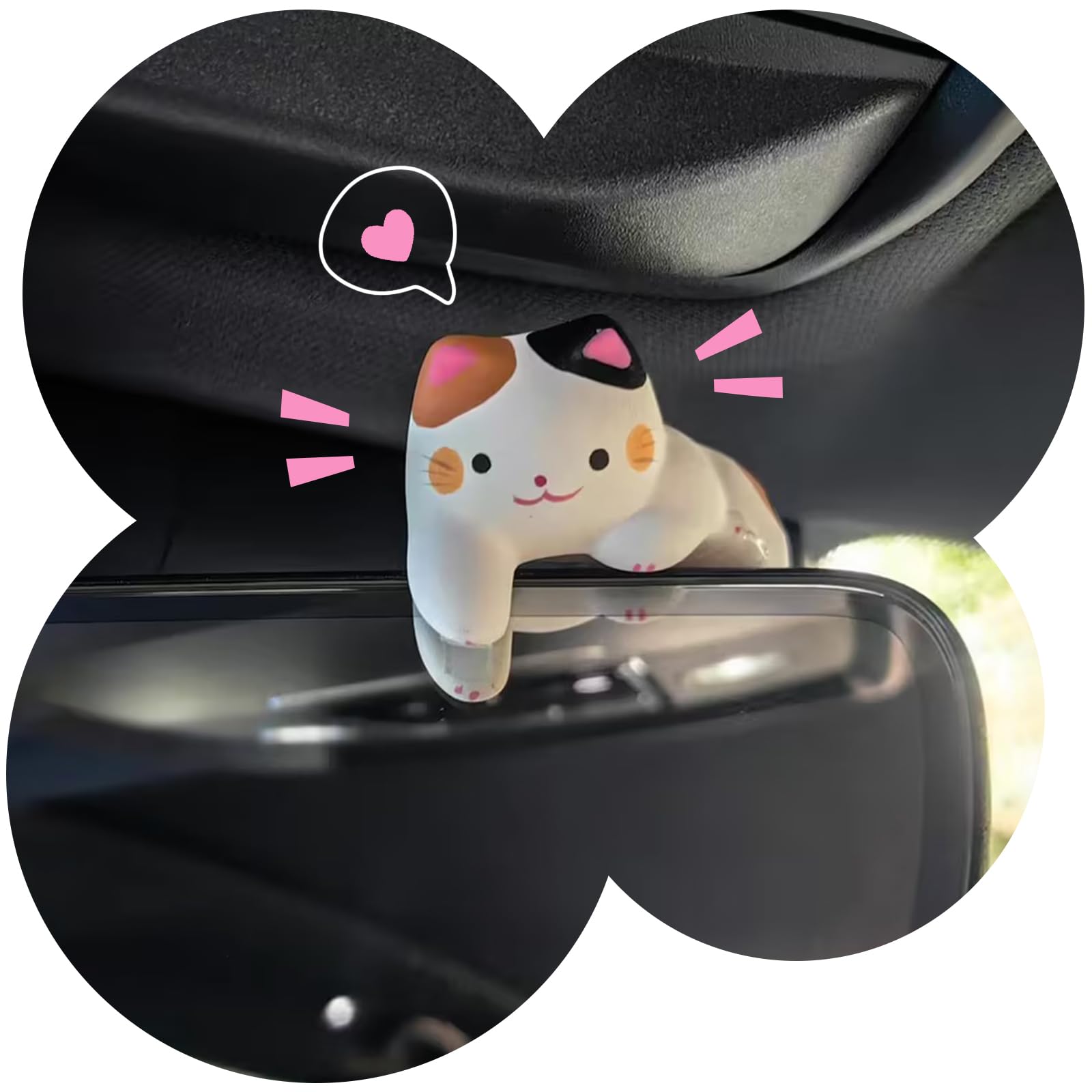 Lot De 5 Mini Figurines De Chat Mignonnes - Décoration Intérieure De