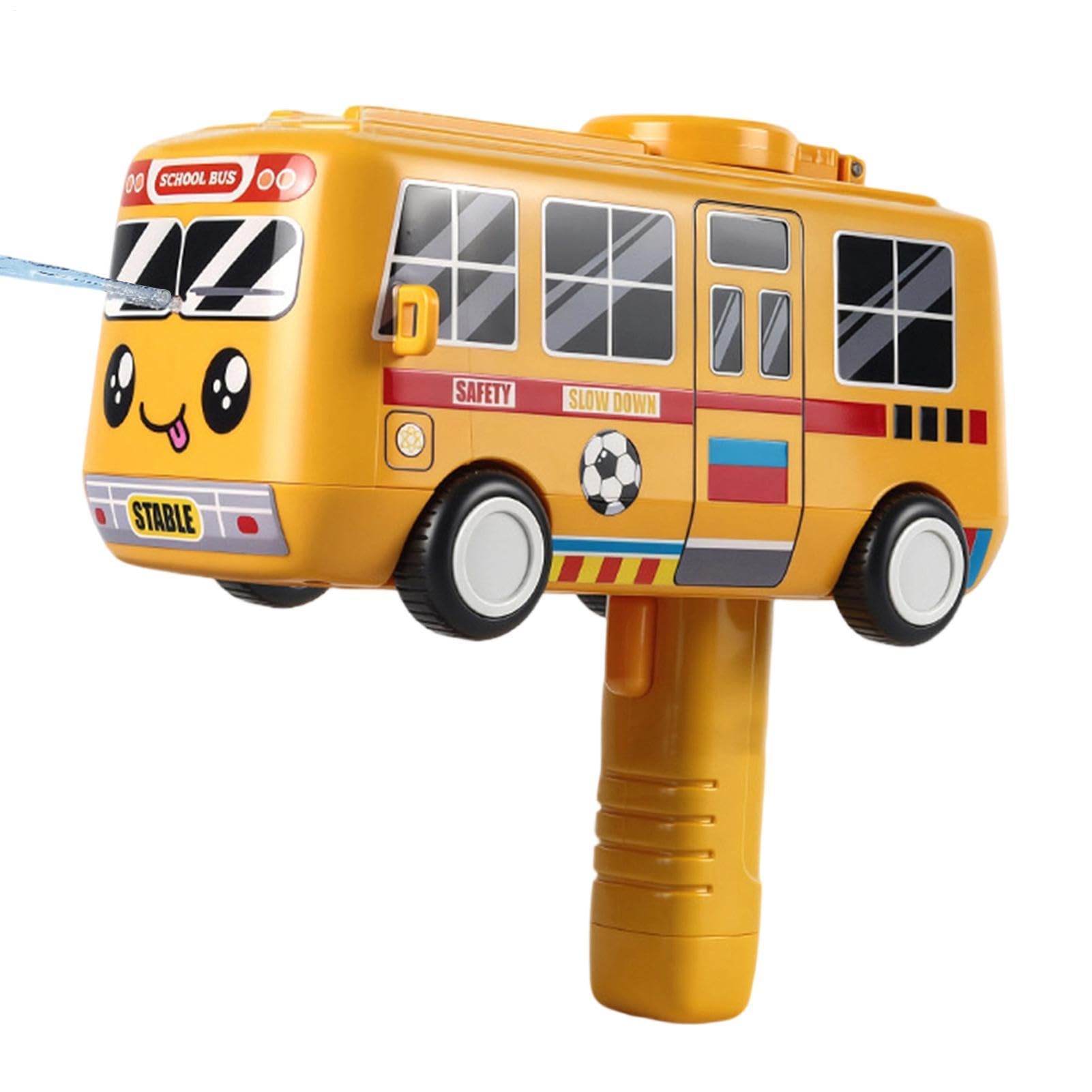 Pistole ad Acqua Giocattolo Esterno a Forma di Auto Elettrico Ricaricabile | Pistola Automatica per Piscina a Spruzzo per Bambini Adulti Giardino Spiaggia Giochi Festa