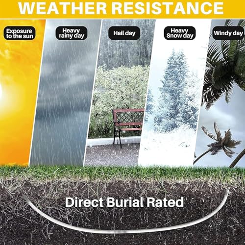 Image of 70 Meter Outdoor Cat6 Cable Weatherproof /UV Resistant 1000Mbps RJ45 Cat6 Ethernet Patch LAN Cable Internet cable Network Cord-White