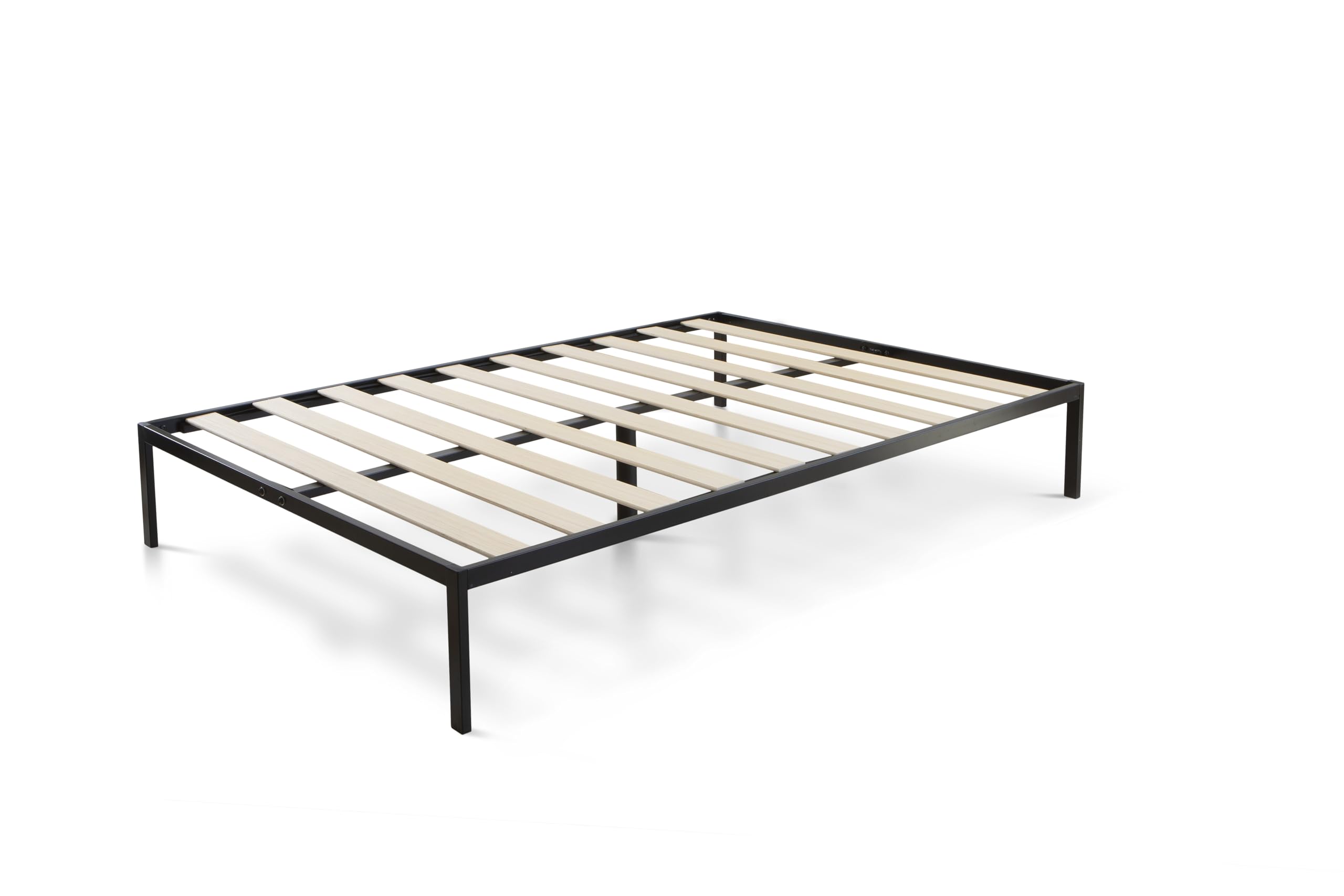 MUEBLIX.COM - Somier para Cama 150 x 190 cm Nebu, Somier con Patas 30,5 cm, Listones Peso Máximo de 180 kg, Cama Somier con Marco Metálico