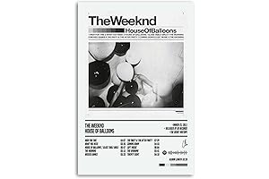 House of Balloons Incisive Album Artwork for Stylish Home Décor