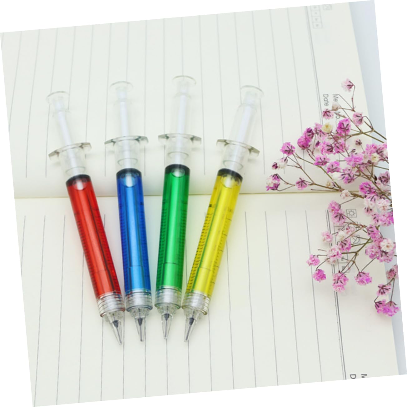 STOBOK Stylo À Bille 60 Pièces Couleurs Assorties Et Papeterie Scolaire Couleur Aléatoire