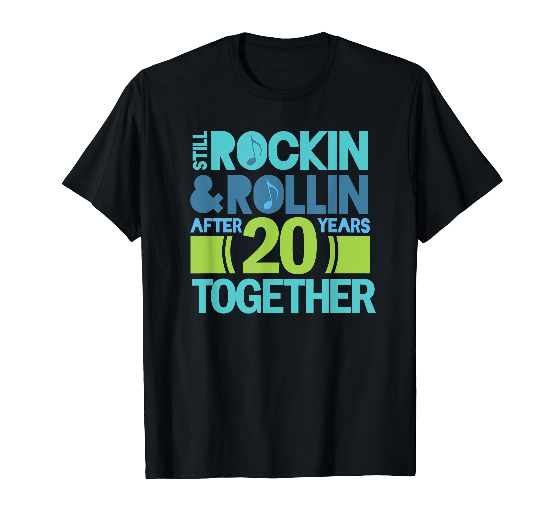 20th Anniversary T-shirt 20 Years Together Couples Gift T-Shirt