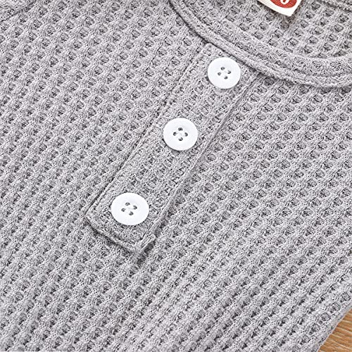 Image of Twopumpkin Baby Girl Boy Coming Home Knotted Gown Unisex Newborn Infant Sleep Onesie Outfit Cute Baby Winter Pajamas