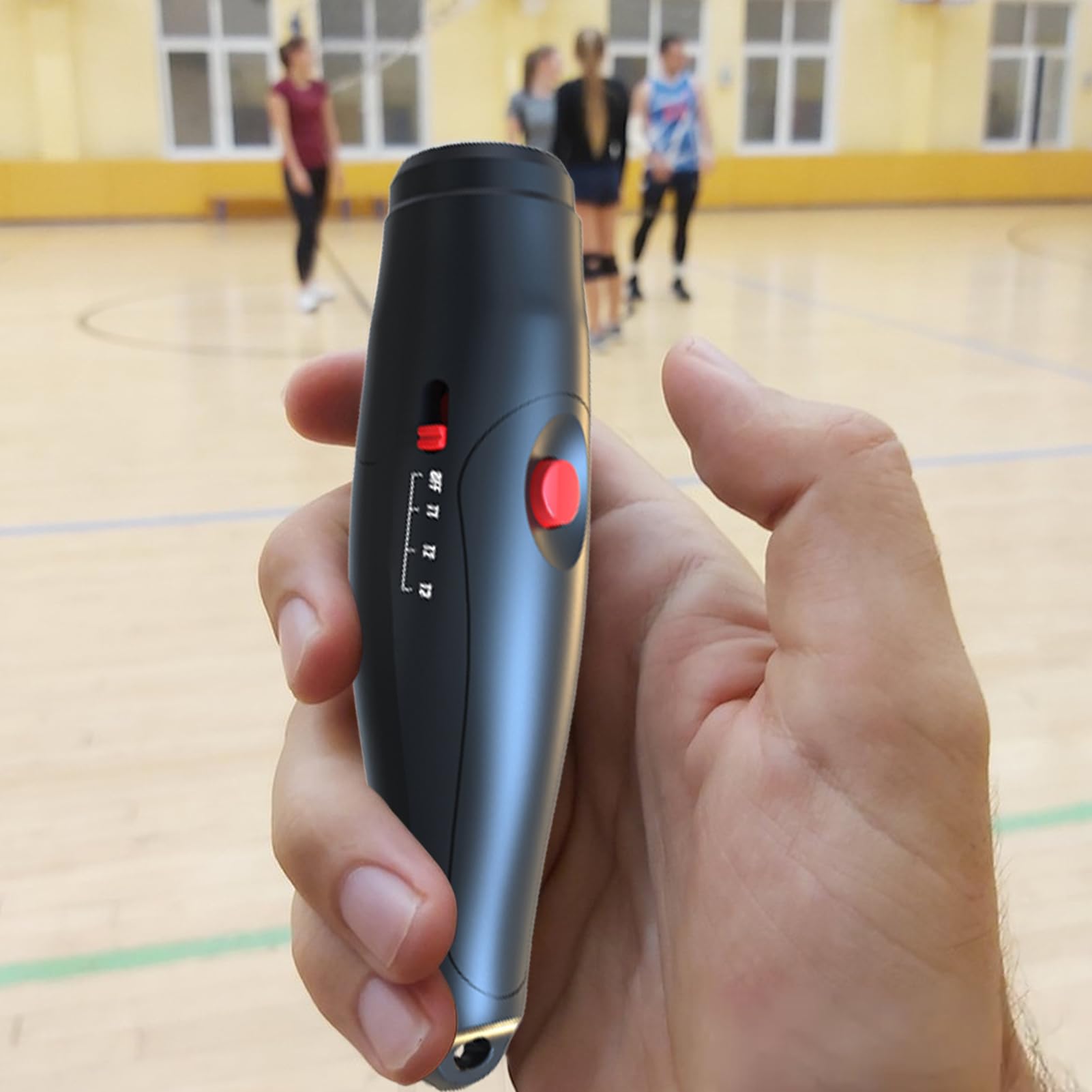 Fischietto elettronico | 3 modalità Fischietto Manuale per Allenatori con Cordino | Suono Regolabile Intenso Portatile per Calcio pallavolo Pallacanestro Escursionismo Hockey Aula Sport